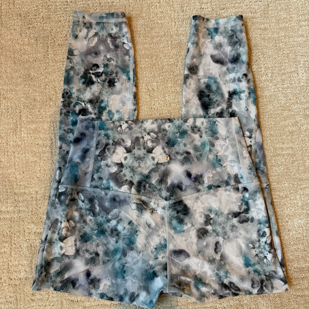 Floral Patterned lululemon Leggings